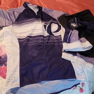 Pearl Izumi Women's Cycling Jersey and shorts